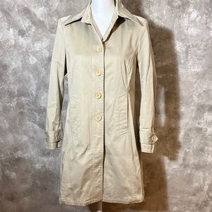 United Colors Of Benetton Light Tan Trench Coat (Love 16)